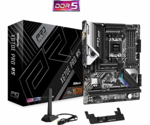 ASRock MB Sc AM5 X670E PRO RS, AMD X670, 4xDDR5, 1xDP, 1x...