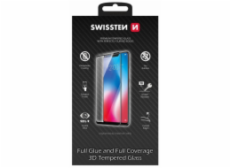 Swissten sklo Ultra Durable 3D FullGlue Glass pro Apple iPhone 14 Pro černé