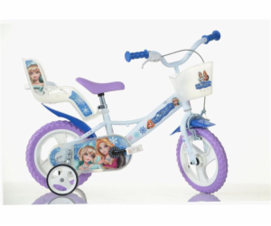 Dětské jízdní kolo Dino Bikes 124GLN SNOW QUEEN 12" dívčí