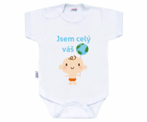 Body s potiskem New Baby Jsem celý váš svět