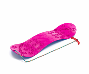 Dětský kluzák na sníh Baby Mix SNOWBOARD 72 cm růžový