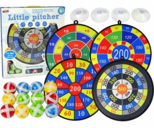 Import Leantoys Games Set Dart Disc 36 cm suchý zip