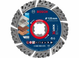 Diamantový řezací kotouč Bosch X-LOCK Expert MultiMaterial, O 125mm