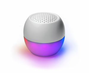 Boompods Tide Round  Speaker Soundflare White