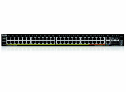 Zyxel XGS2220-54FP, L3 Access Switch, 960W PoE, 40xPoE+/10xPoE++, 48x1G RJ45 2x10mG RJ45, 4x10G SFP+ Uplink, incl. 1 yr