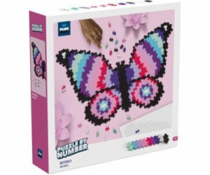 Plus-Plus Butterfly Block puzzle 800 pc(s) Fauna