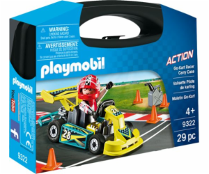 PLAYMOBIL 9322 Akční motokárová závodní stavebnice s sebou