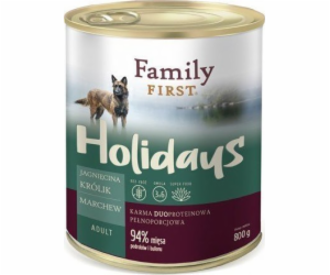 FAMILY FIRST Adult Lamb dish - wet cat food - 200g