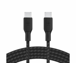 Belkin geflochtenes USB-C/USB-C Kabel 100W 2m schw. CAB01...