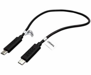 Kabel USB Target microUSB - microUSB 0.3 m Czarny