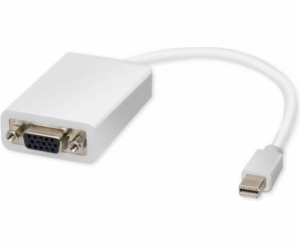 DisplayPort Mini - D-Sub (VGA) AV adaptér bílý