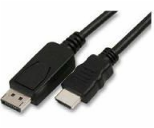 Kabel DisplayPort - HDMI 2m czarny