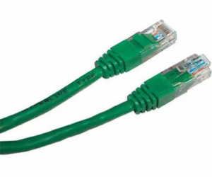 Patchcord UTP, Cat.5e, nieekranowany, 7.5m, zielony