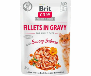 Brit Brit Care Cat Pouch Losos - filety z lososa v omáčce...