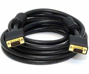 Kabel D-Sub (VGA) - D-Sub (VGA) 15m czarny