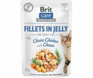 Brit CARE CAT sáček FJ CHOICE KUŘECÍ SÝR /24 85g