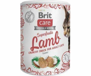 Brit Care Cat Snack Superfruits Lamb 100g pamlsky pro kočky