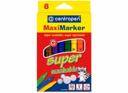 Centropen Marker Maxi, mix, 8 sztuk ( 8770)