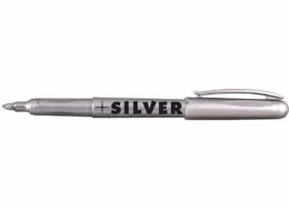 Centropen Marker Permanent Silver Round Tip (2690/s)