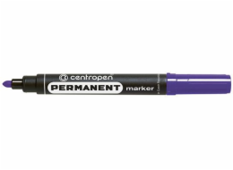 Centropen Marker Purple Permanent Round Tip 2,5 mm (8566/05)