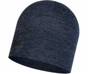 BUFF MERINO MIDWEIGHT BEANIE  MELANGE NIGHT BLUE