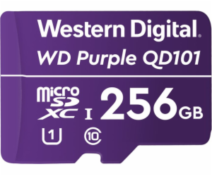 MicroSDXC paměťová karta Western Digital PURPLE pro kamer...