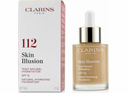 Clarins Skin Illusion Natural Hydrating Foundation Spf 15 112 Amber 30ml