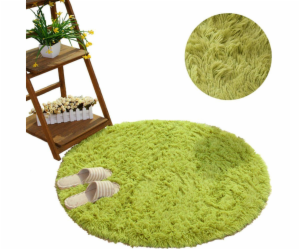 Strado Kulatý koberec Shaggy Strado 300x300 GreenGrass (G...