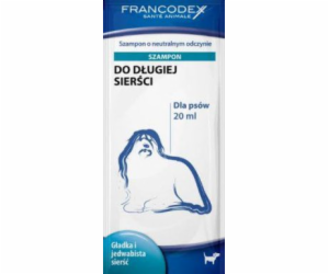 FRANCODEX Šampon pro psy na dlouhou srst sáček 20 ml