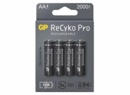 Nabíjecí baterie GP ReCyko Pro Professional AA (HR6) 4Ks