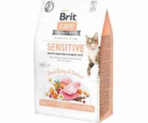 BRIT Care Grain-Free Sensitive Turkey&Salmon - suché krmi...