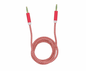 Tellur Basic audio cable aux 3.5mm jack 1m red