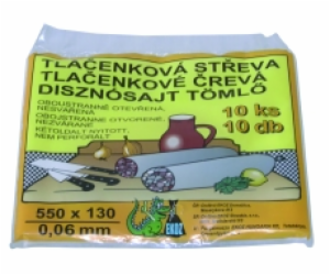 Sáček střevo na tlačenku 550x130 mm-10 ks