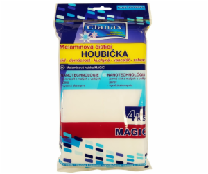 Houbička Nano 10x6x2,5 cm 4 ks melaminová