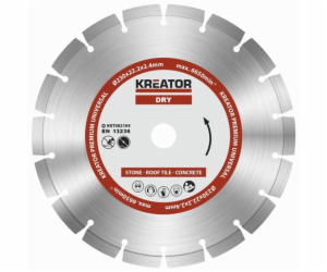 Kreator KRT082104 - Diamantový kotouč segmentový 230mm PR...