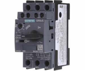 Spínač motoru Siemens 3P 1.1-1.6A 1Z 1R S00 (3RV2011-1AA15)