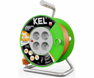 Kel Drum Extension Standardní linka 25m H05VV-F 3x1.5 4xg...