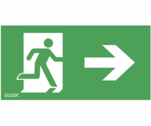 Awex pictogram Man in the Door Arrow vpravo 150 x 300 mm ...