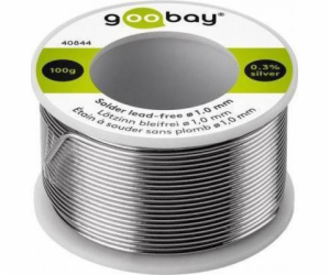 Goobay bezolovnatý pájecí plech 1mm 100g (40844)