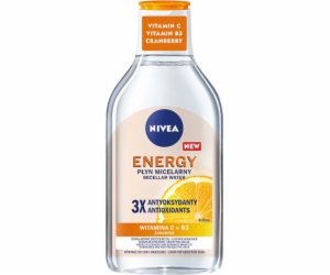 Nivea Energy micelární fluid se 3 antioxidanty 400ml