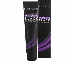 Seysso Carbon Black - bělící zubní pasta s aktivním uhlím...