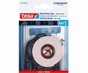 TESA POWERBOND DOUBLE-SIDED TAPE 1.5m x 19mm FOR TILES