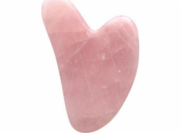 Fluff Gua Sha Stone masáž obličeje Stone Rose Quartz