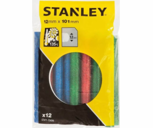 Lepicí tyčinky Stanley 12 mm x 100 mm sada barev 12 ks ST...