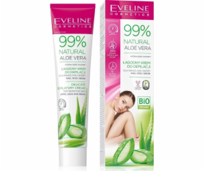 Eveline Eveline 99% přírodní Aloe Vera jemný depilační kr...