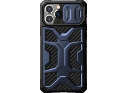 Případ Nillkin Advolář pro iPhone 13 Pro Max Armored Cover s modrým krytem fotoaparátu