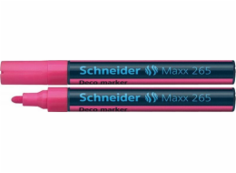 Schneider Marker Schneider Maxx 265 deco, kulatý, 2-3 mm, přívěsek, růžový