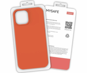 Mysafe Mysafe Silicone Case iPhone 12 Mini Orange Box