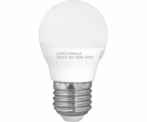 LTC PS LED žárovka G45 E27 SMD 9W 230V c.bílá 800lm LTC.