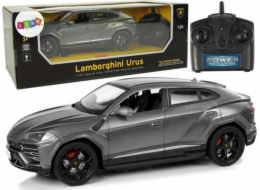 Import Leantoys Auto R/C 1:24 Lamborghini Urus Black 2,4 g světlo